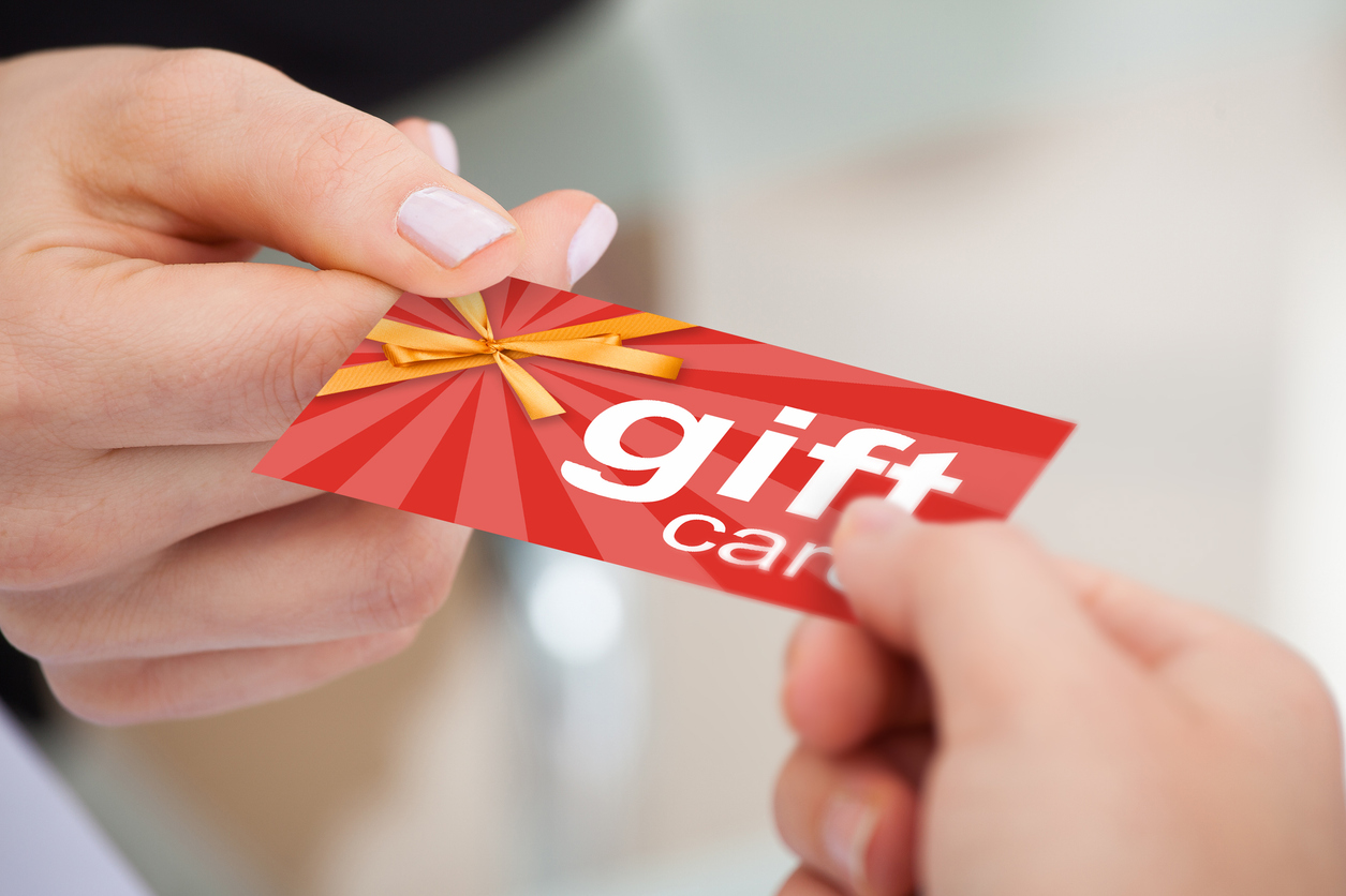 Gift Vouchers and Cards - Quick Facts