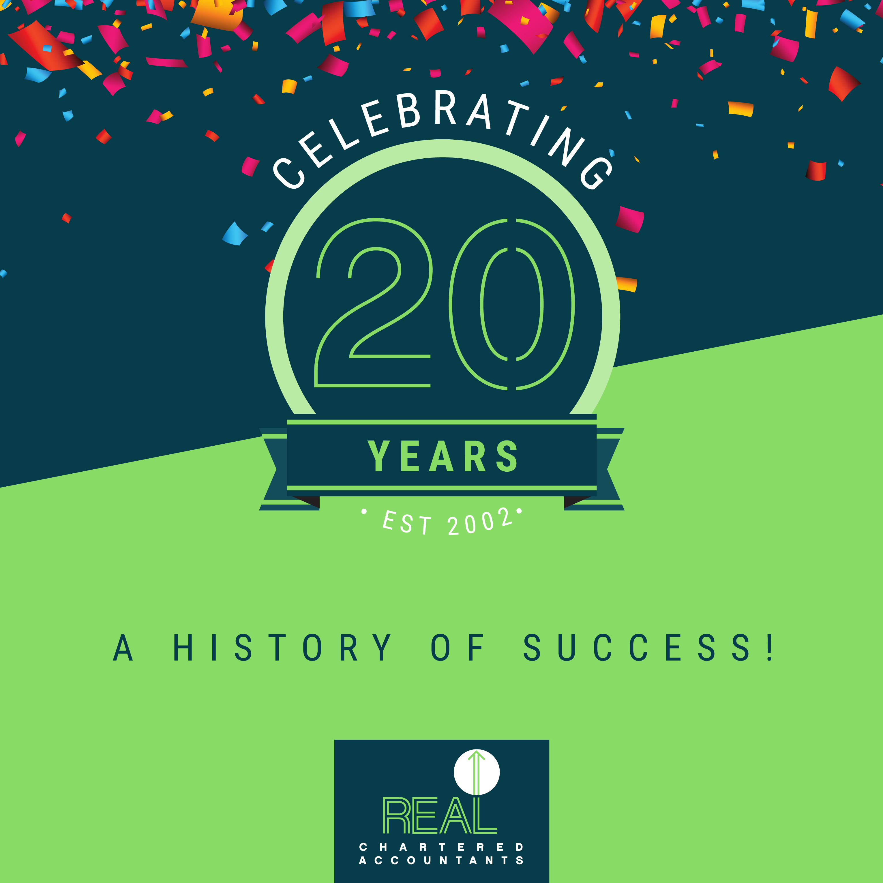 Celebrating Our 20yrs in Business